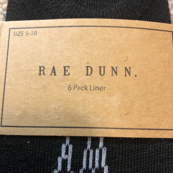 🆕 Rae Dunn Powerful Liner Socks 6 Pack - Picture 8 of 8